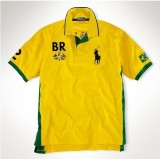 Embroidered National Style Cotton Polo Shirt