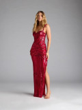 Sparkling Sequin Strappy Dress