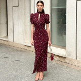 Elegant Floral Maxi Dress for Women