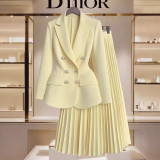 Chic Pleated Skirt Set for Women