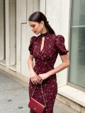 Elegant Floral Maxi Dress for Women