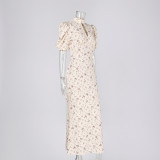 Elegant Floral Maxi Dress for Women