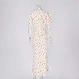 Elegant Floral Maxi Dress for Women