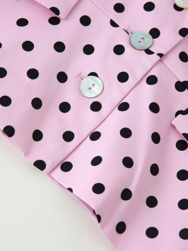 Polka Dot Short Jacket