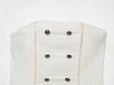 Stylish Knot-Detail Strapless Top