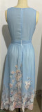 Elegant V-Neck Cross-Border Dress