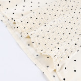 Lace Polka Dot Cami Top