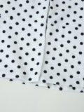 Stretchy Polka Dot Backless Halter Neck Top and Flared Pants Two-Piece Set