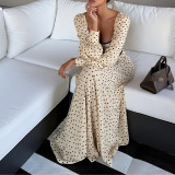 Sexy Polka Dot Cami Dress Fashionable Casual Set