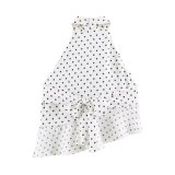 Polka Dot Halter Neck Top
