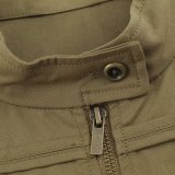 Zipper Button-Detail Vest and Mini Shorts Set