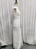 Designer Slim-Fit Bodycon Dress with Mesh Inserts
