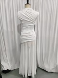 Designer Slim-Fit Bodycon Dress with Mesh Inserts