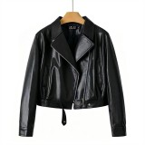 Premium PU Leather Jacket for Women