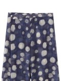 Polka Dot Top with Mid-Rise Sheer Polka Dot Pants