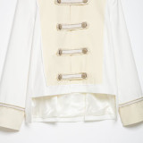 Trendy Casual Knot Tie Jacket