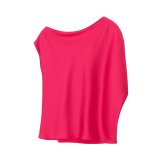 Silky Satin Asymmetric Hem Blouse