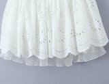 Pure Desire Lace Embroidered Halter Bodycon Dress