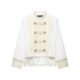 Trendy Casual Knot Tie Jacket
