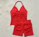 Seamless Outdoor Sports Two-Piece Set