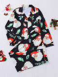 hristmas-Themed Long Sleeve Top and Pants Set