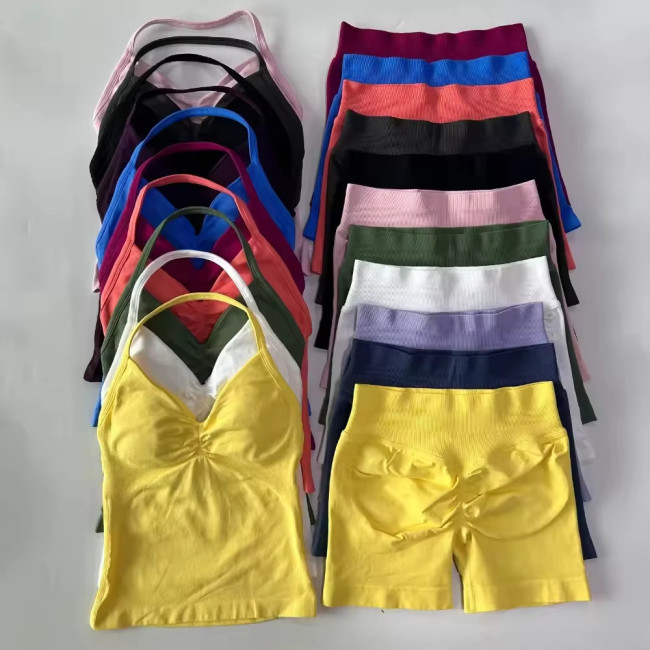 Seamless Outdoor Sports Two-Piece Set