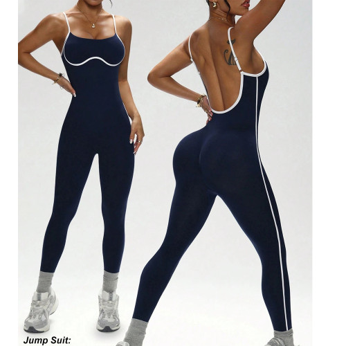 Color Block Yoga Bodysuit