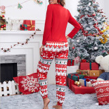 Women's Casual Pajamas Christmas Home Wear Two Piece Set Pajamas