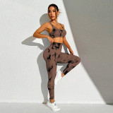 Tie-Dye Seamless Yoga Set