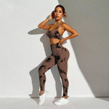 Tie-Dye Seamless Yoga Set