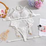 Wholesale 4-Piece Lace Lingerie Set