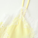 Lace-Trimmed Sexy Lingerie-Inspired Camisole