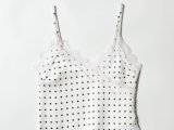 Lace-Trimmed Pot Sexy Lingerie-Inspired Camisole