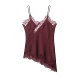 Lace-Trimmed Sexy Lingerie-Inspired Camisole