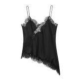 Lace-Trimmed Sexy Lingerie-Inspired Camisole
