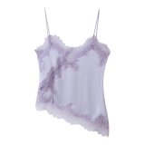 Lace-Trimmed Sexy Lingerie-Inspired Camisole
