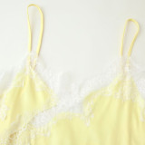 Lace-Trimmed Sexy Lingerie-Inspired Camisole