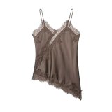 Lace-Trimmed Sexy Lingerie-Inspired Camisole