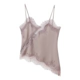 Lace-Trimmed Sexy Lingerie-Inspired Camisole