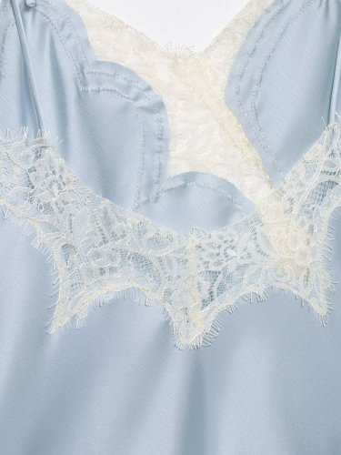Lace-Trimmed Sexy Lingerie-Inspired Camisole