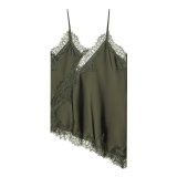 Lace-Trimmed Sexy Lingerie-Inspired Camisole