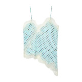 Lace-Trimmed Pot Sexy Lingerie-Inspired Camisole