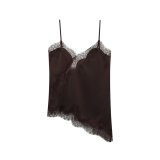 Lace-Trimmed Sexy Lingerie-Inspired Camisole