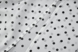 Polka Dot Chiffon Loose Long Cardigan Dress Beach Cover-Up Set