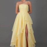 Elegant Strapless Dress