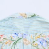 Floral Print Satin Shirt
