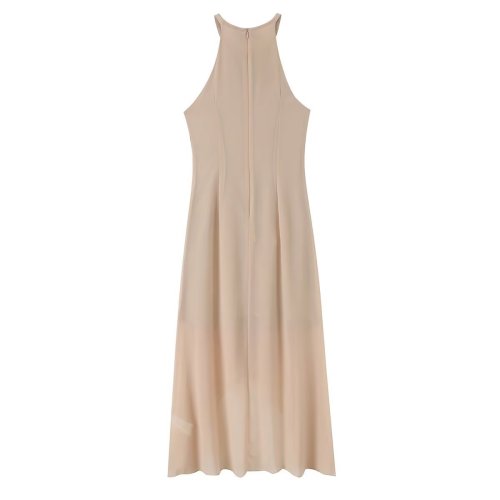 Layered Cake Halter Neck Dress