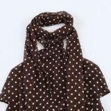 Polka Dot Layered Halter Neck Top