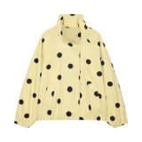 Trendy Polka Dot Bomber Jacket