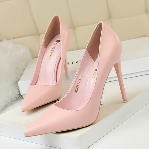 Sexy Pointed Toe Ultra High Thin Heel Women’s Pumps Wholesale